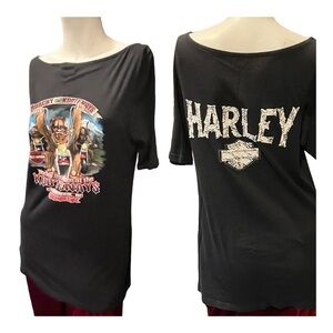 Harley Davidson tshirt anarchy in the kootenays